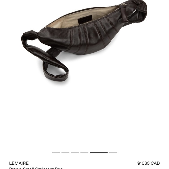 Lemaire croissant bag in small - Picture 7 of 8